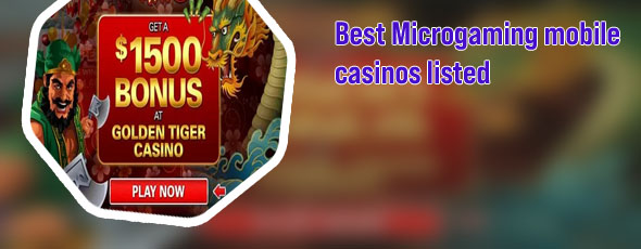 Microgaming mobile casinos