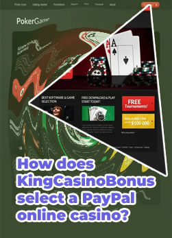 Online casino paypal king casino bonus