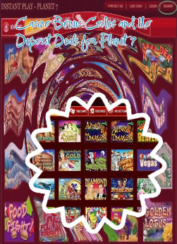 Planet 7 no deposit casino bonus codes