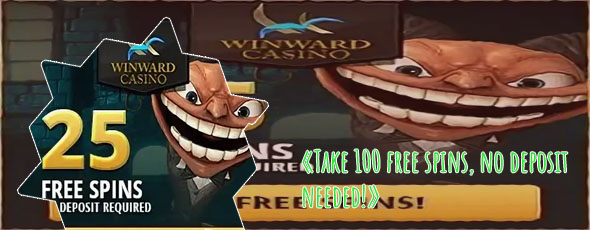 Winward casino 100 free spins
